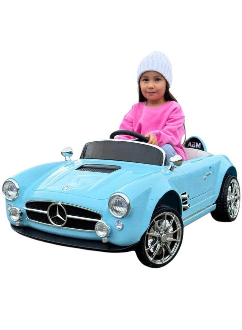 Toy Box Electric Ride On Car Classic Desgin For Kids with Openable Doors - Image 1