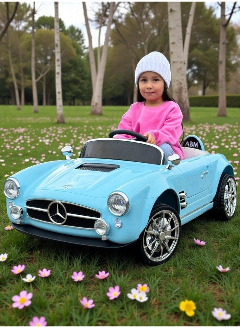 Toy Box Electric Ride On Car Classic Desgin For Kids with Openable Doors - Image 3