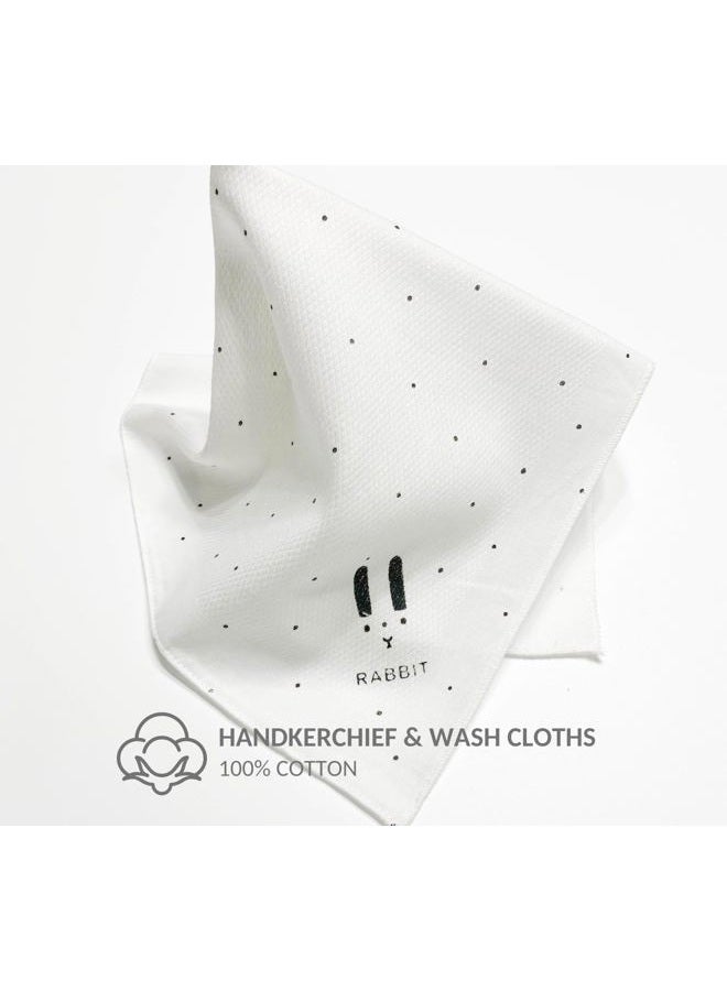Arumary مناديل قطنية 100% قطن ناعم 8 عبوة (14"X14"), للأطفال, الفتيات, مناديل الأطفال (حلم) - Image 2