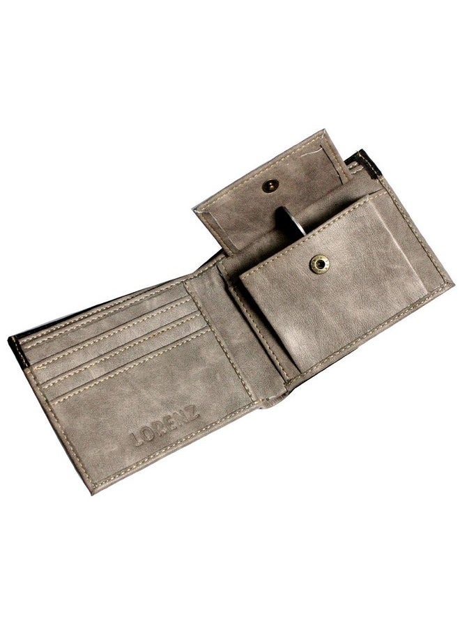 Lorenz LORENZ Gift Combo Box of Men's Grey Dial Watch, Grey Wallet & Black Sunglasses | CM-3032SN1-WL-25  - Image 5