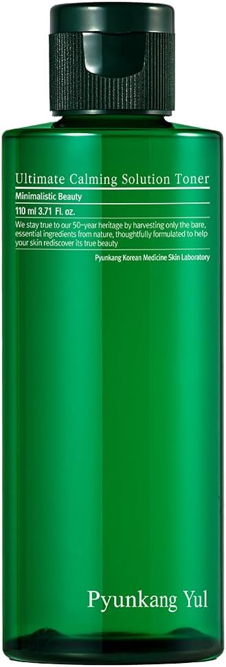 Pyunkang Yul PKY Pyunkang Yul Ultimate Calming Solution Toner with Honeysuckle Flower Ceramides Hyaluronic Acid Centella Asiatica for Moisturized Nourishing Sensitive Tired Facial Skin 371floz