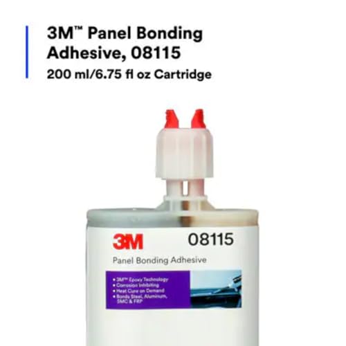3M Panel Bonding Adhesive 08115, OEM Recommended Two-Part Epoxy, 200 mL Cartridge, Bonds Metal & Composites for Auto Body Panel Repair (1 Cartridge) - Image 4