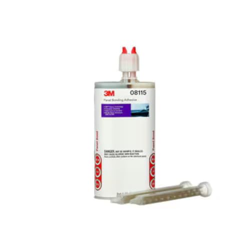 3M Panel Bonding Adhesive 08115, OEM Recommended Two-Part Epoxy, 200 mL Cartridge, Bonds Metal & Composites for Auto Body Panel Repair (1 Cartridge) - Image 1
