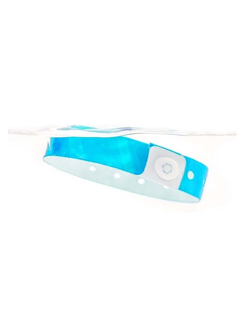 New Year Plastic Wristbands For Events–Wristbands For Parties,Concerts And Celebrations–Secure Snap Closure Design For Entry Management And Crowd Control
