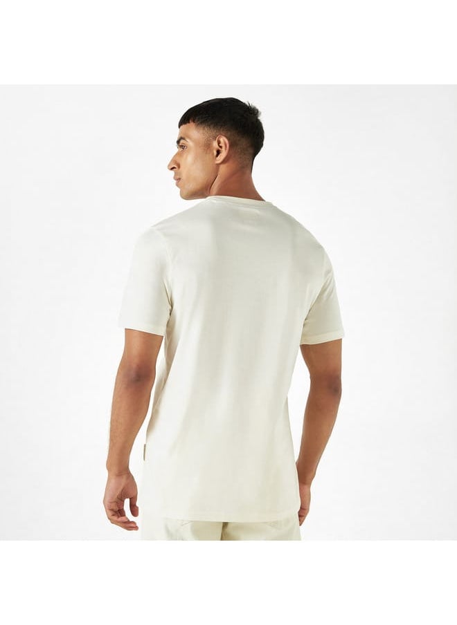 Lee Cooper Lee Cooper Logo Detail Crew Neck T-shirt with Short Sleeves  - Image 3