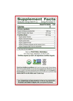 Traditional Medicinals Traditional Medicinals, Organic Echinacea Plus, Elderberry, Caffeine Free, 16 Wrapped Tea Bags, 0.85 oz (24 g)  - Image 2