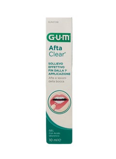 Afta Clear Gel - Effective Relief from Canker Sores and Mouth Lesions with Hyaluronic Acid, 10ml