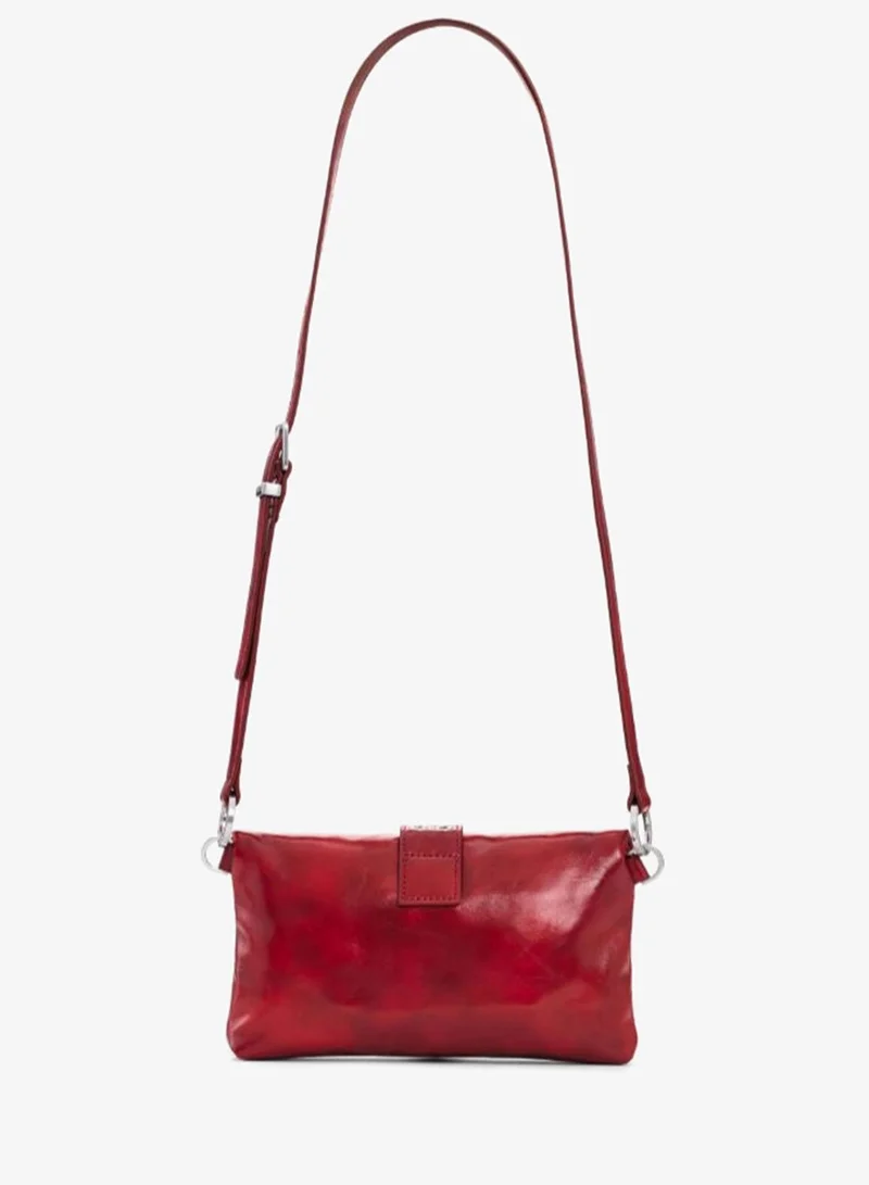 DESIGUAL Red Buckle bag leather effect for Women | Best Price UAE