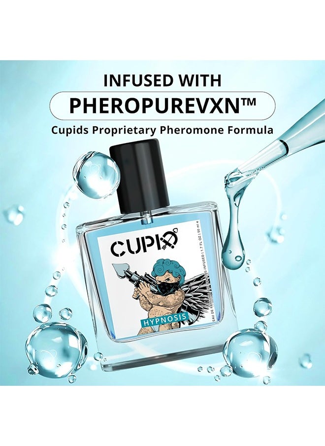 CUPID - Original EDP Hypnosis 2.0 Pheromone-Infused Cologne for Men - Pheromone Perfume for Men Fragrance - Real Pheromone Perfume 50ml - Image 1