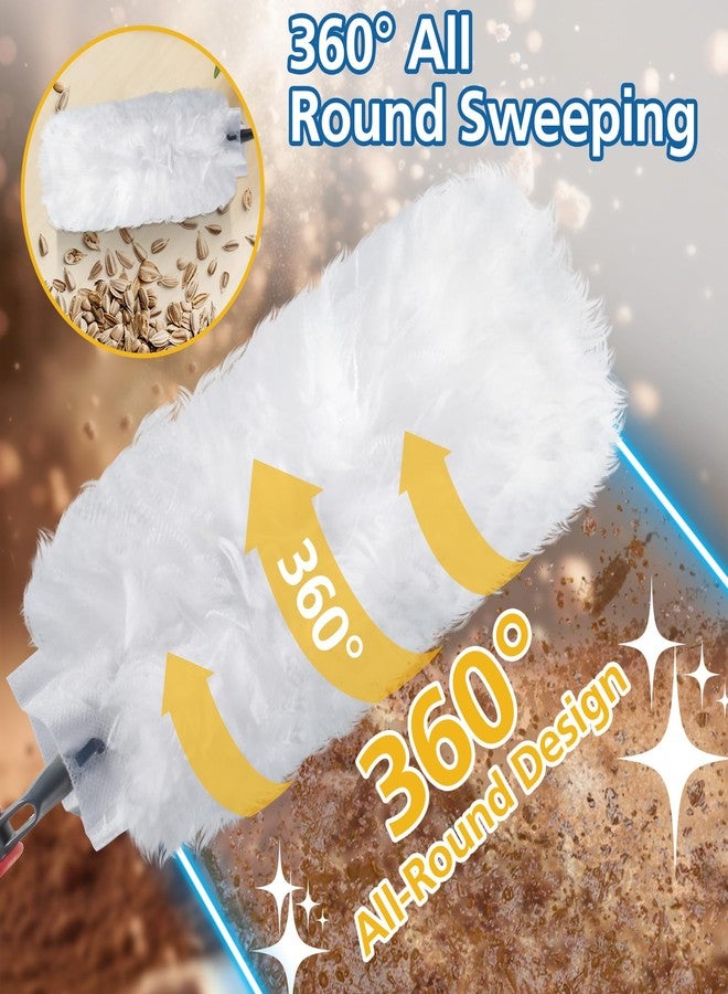 Caehomly 30 Pack Duster Refills Compatible with O-Cedar Flex & Catch Duster, 360° Heavy Duty Disposable Duster Refills Replacement, 3X More Dust Cleaning Than Feather Dusters - Image 3
