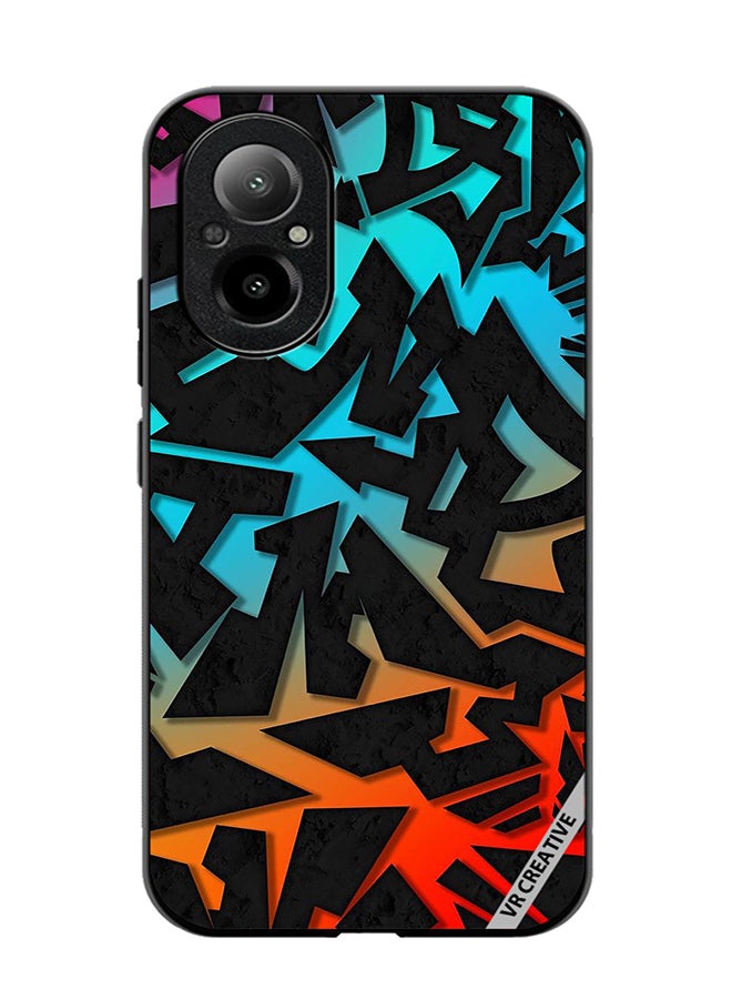 VR CREATIVE Protective Case Cover For Realme C67 4G Design Multicolour - Image 1
