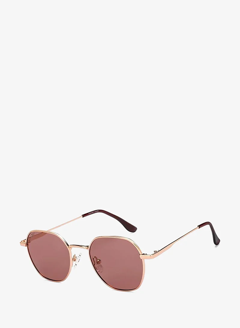 VINCENT CHASE Full Rim Hexagonal All-Time Hits Branded Latest And Stylish Sunglasses Polarized And 100% UV Protected Unisex Small VC S13121