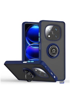BGM Xiaomi Redmi Note 14 Pro Plus 5G Case â Rotational Metal Ring Grip, Kickstand, Magnetic Car Mount Holder, Shockproof TPU Bumper â Durable, Full Protection for Redmi Note 14 Pro Plus 5G, Perfect Fit for Everyday Use 