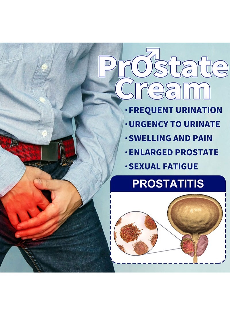 SOUTH MOON Men Prostate Enhance Cream Reduce Frequent Urination for Men Health Care Treatment 20g  - Image 4
