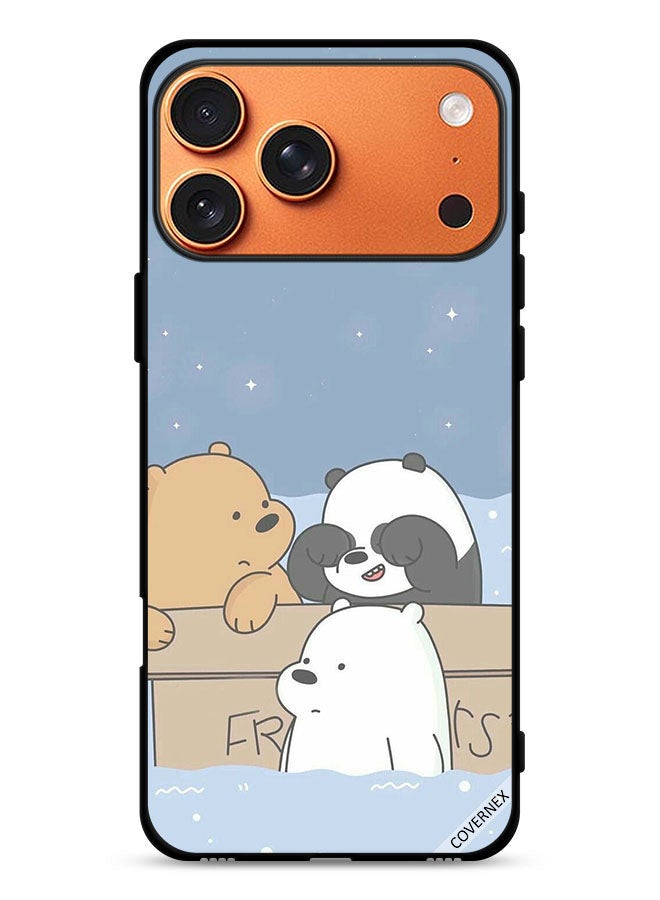 Covernex Apple iPhone 17 Pro Max Protective Case Cover Bear Friends - Image 1