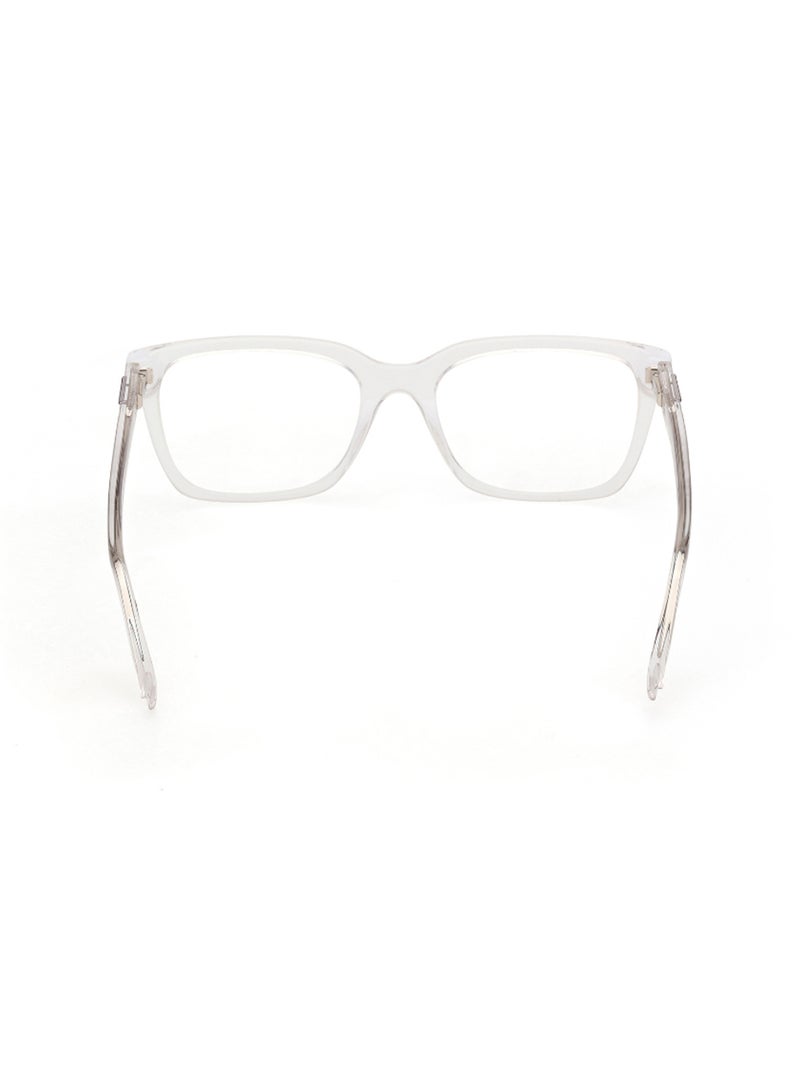 GUESS إطارات نظارات مستطيلة الشكل للرجال - GU5013202654 - حجم العدسة: 54 مم - كريستال - Image 4