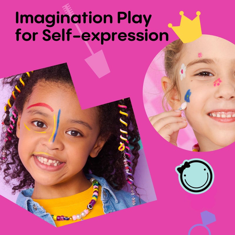 Tomons Kids Makeup Kit for Girl, Washable Real Safe & Non-Toxic Little Girl Makeup Set, Princess Toys for 3-6 Year Old Kids Girl Toys Christmas & Birthday Gift - Image 5