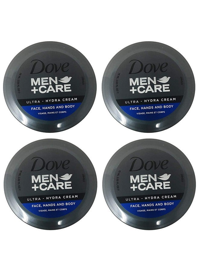 Dove Men+Care Ultra-Hydra Cream with 24 Hour Moisturization, 2.53 FL OZ (Pack of 4) - Image 1