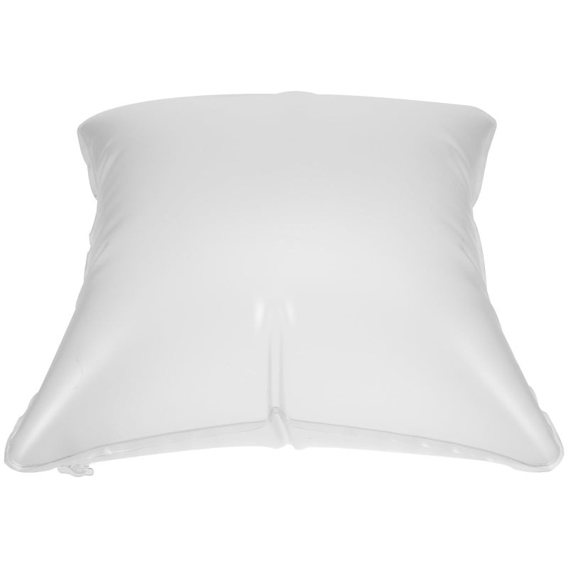 Inflatable Cushion Pillow 36x36cm Portable Camping Neck Lumbar Support for Car Outdoor - Image 2
