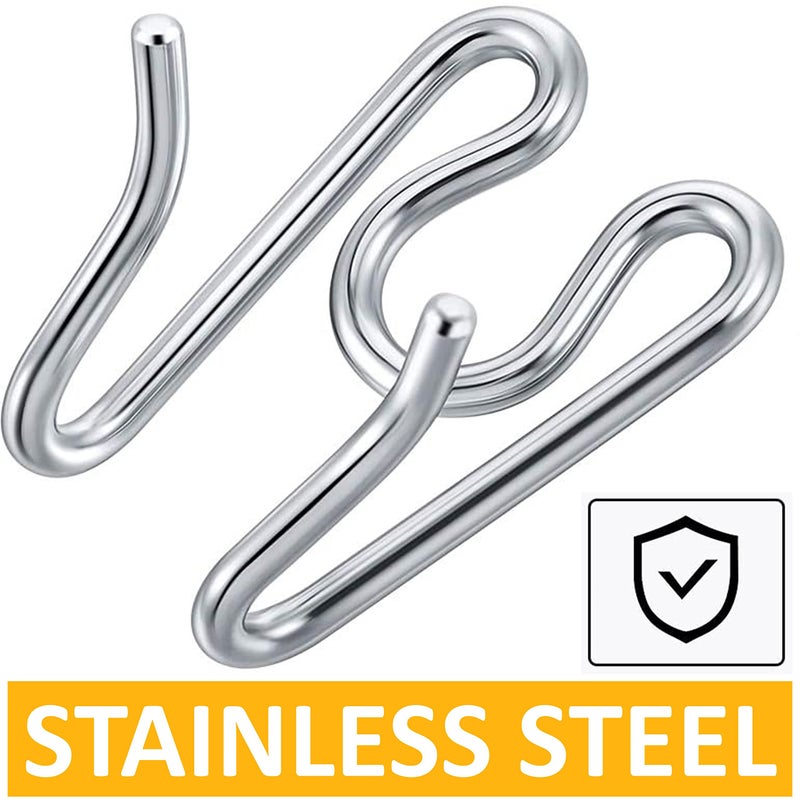 MOZETO (5 Pack) Stainless Steel Prong Collar Links Designed for H. Sprenger 2.25mm CollarExtra Links, Silver - Image 3
