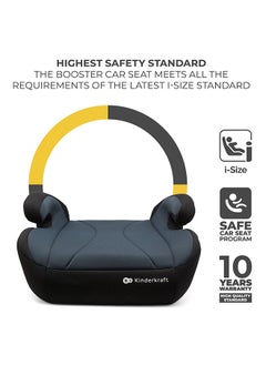 Kinderkraft I - Boost Car Seat Black  - Image 4