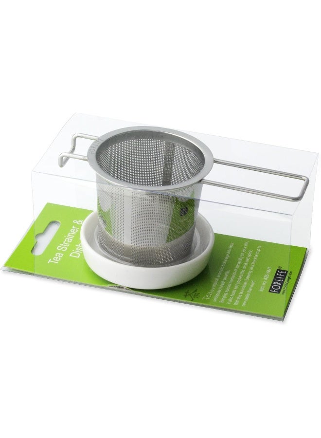 FORLIFE Extra-fine Tea Infuser and Dish Set - Image 4