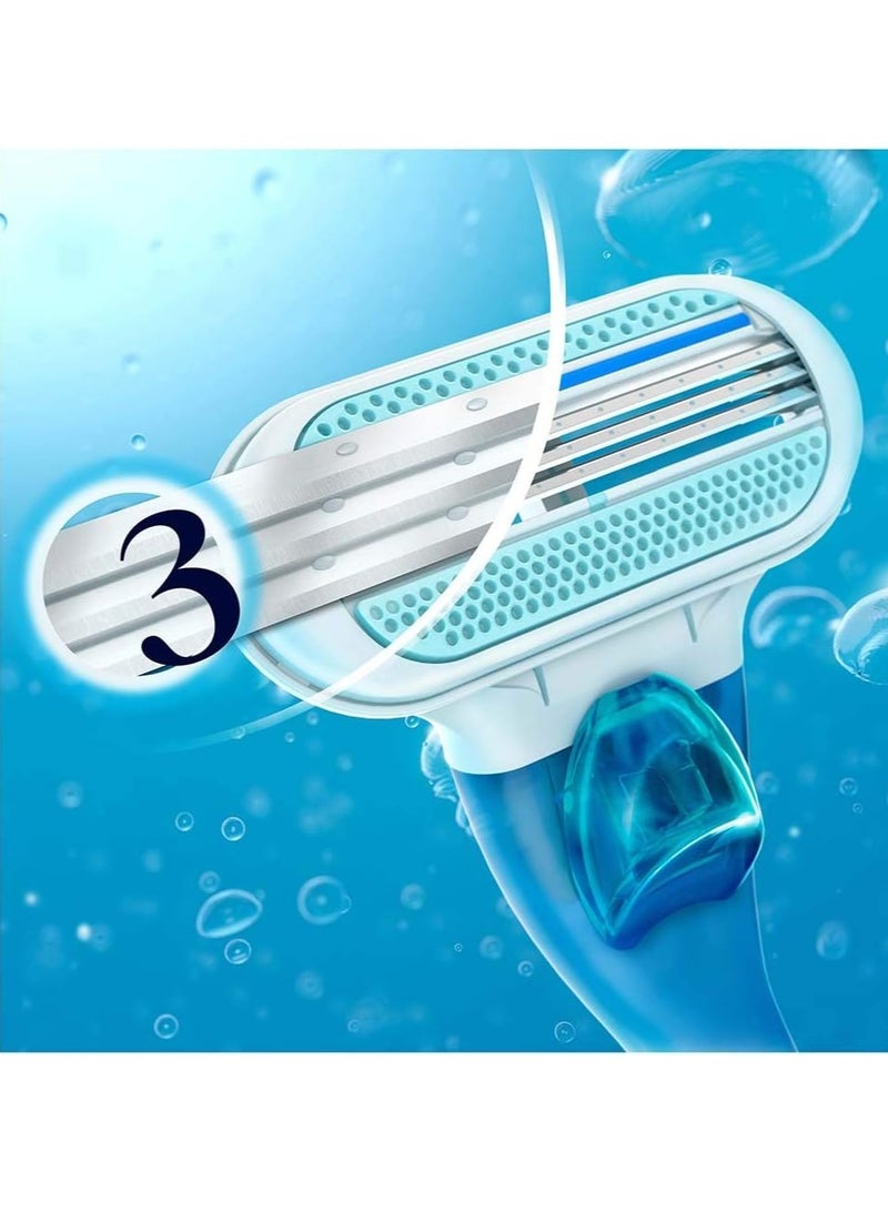 شفرات حلاقة  سموث، 4 قطع في كل عبوة - Image 3