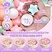GOGOSO Ball Pit BallsPlastics Balls for Ball Pit Stars Hearts Shape for PastelBall for Toddlers Kids6 Mix Colors50pcs - Image 4