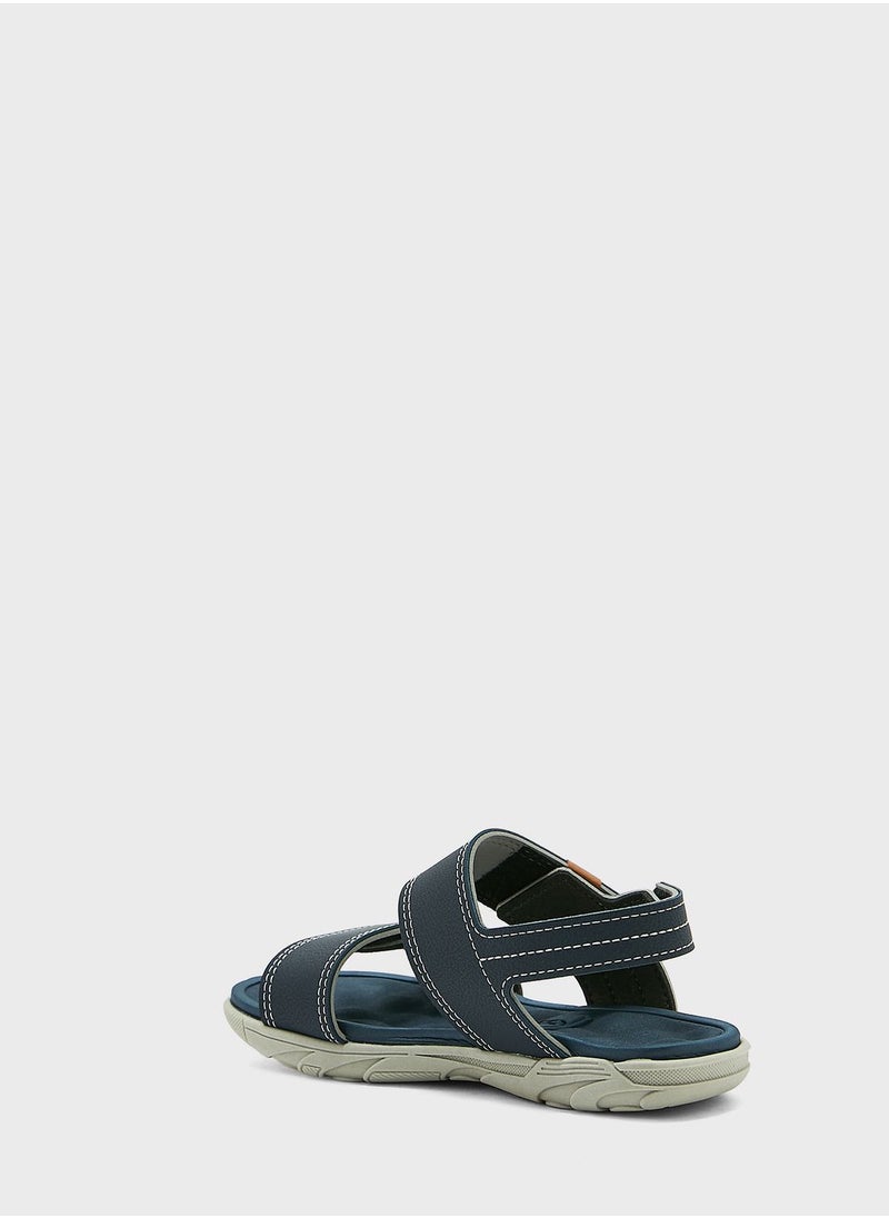 MOLEKINHO - Youth Adeyeye Velcro Sandals - Image 1