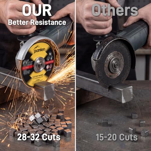 Panlen 10 Pack Cutting Wheel 4 1/2 Metal Stainless Steel Cut Off Disk,Thin Cutting Blade for Angle Grinder - Image 5