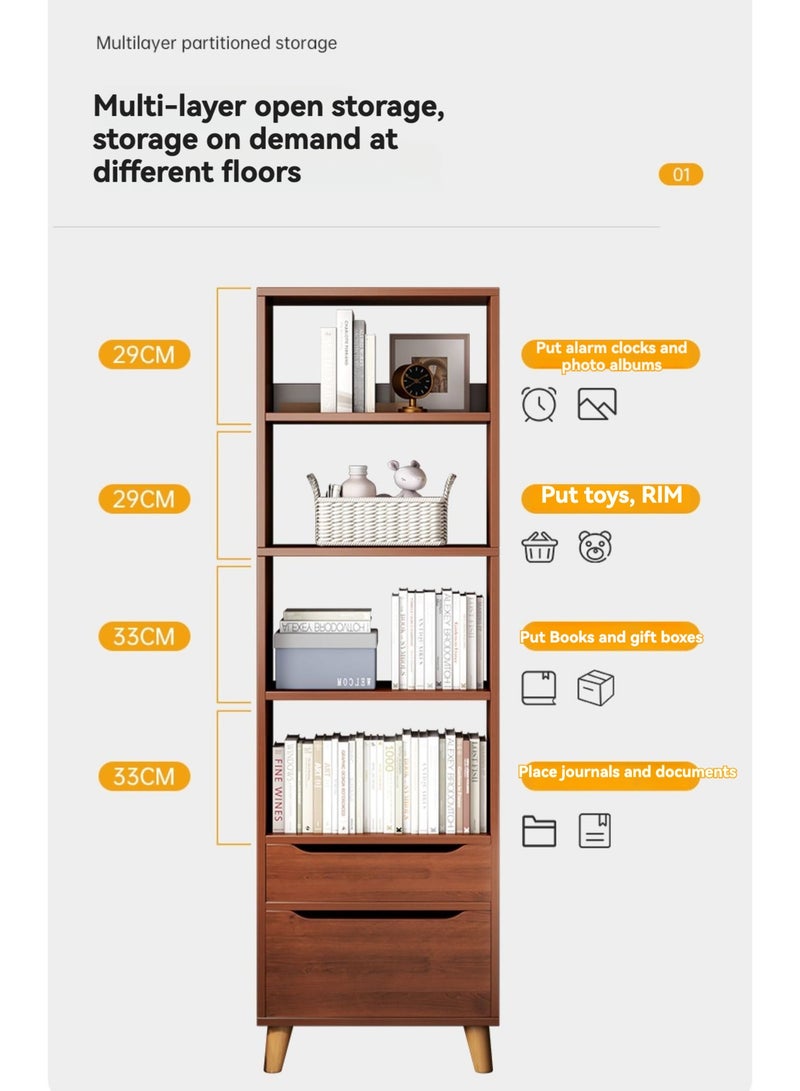Generic Bookshelf, shelf, living room storage shelf 40*24*180cm  - Image 3
