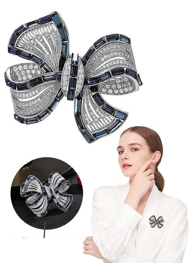 Butterfly Brooche, Anti Rust and Anti Fading Alloy Brooch Pins, Corsage Scarf Clip Women Girls (Gold)  - Image 1