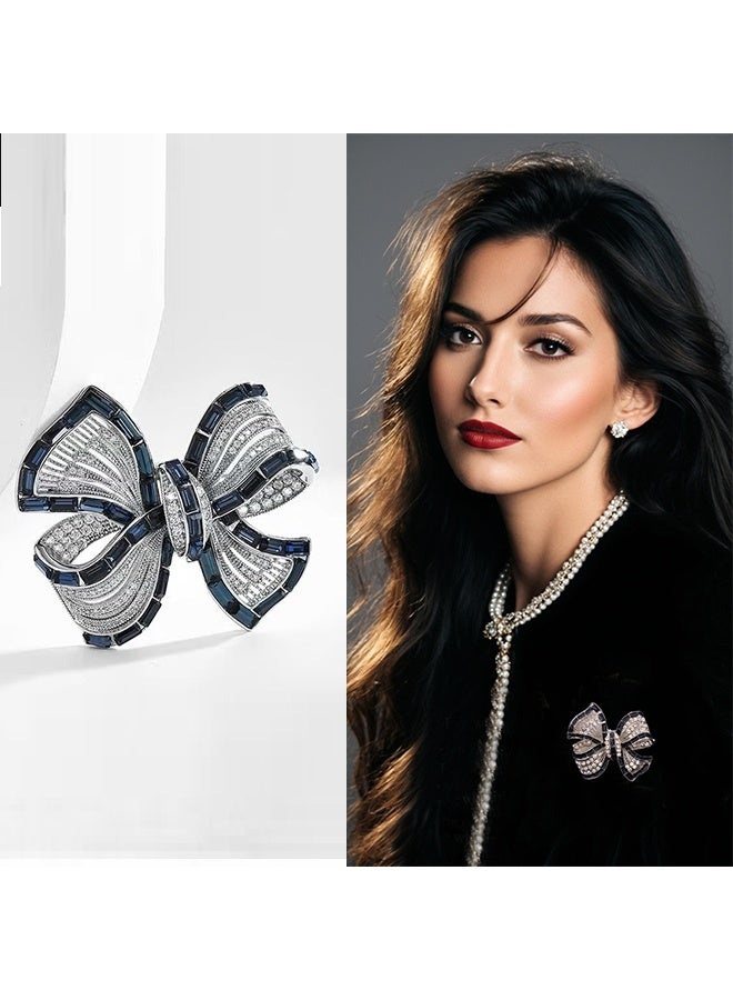 Butterfly Brooche, Anti Rust and Anti Fading Alloy Brooch Pins, Corsage Scarf Clip Women Girls (Gold)  - Image 2