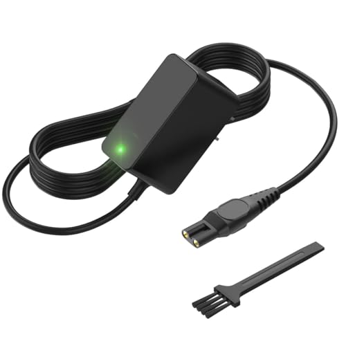 IBERLS HQ850 Power Cord Compatible with Philips One Blade QP2630 QP2530 Shaver, Replacement Charger 8V Fit for Philips Razor Norelco All-in-One Grooming Trimmer Charging Cable Adapter - Image 1