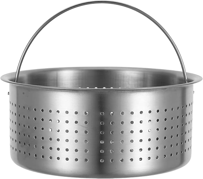 Stainless Steel Steamer Basket Insert For Rice Cooker 19 70X19 70X7 40CM Silver - Image 1