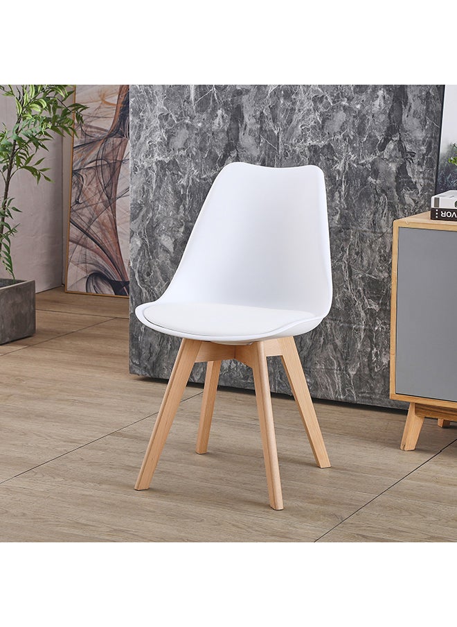 Home Box Toto Dining Chair with Solid Wood Legs  - Image 1