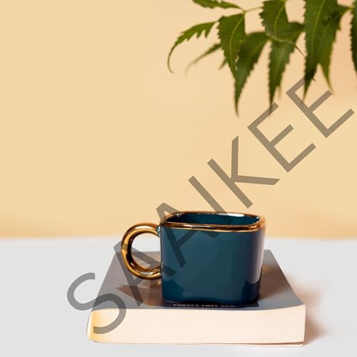 Saaikee Tea Cup Set of 6 | Coffee Cup Set of 6 | Porcelian Cup Set | Tea Cup Set | Coffee Cup Set of 6 | Ideal for Gifting and Perfect for Home & Office (140 ml) - Image 5