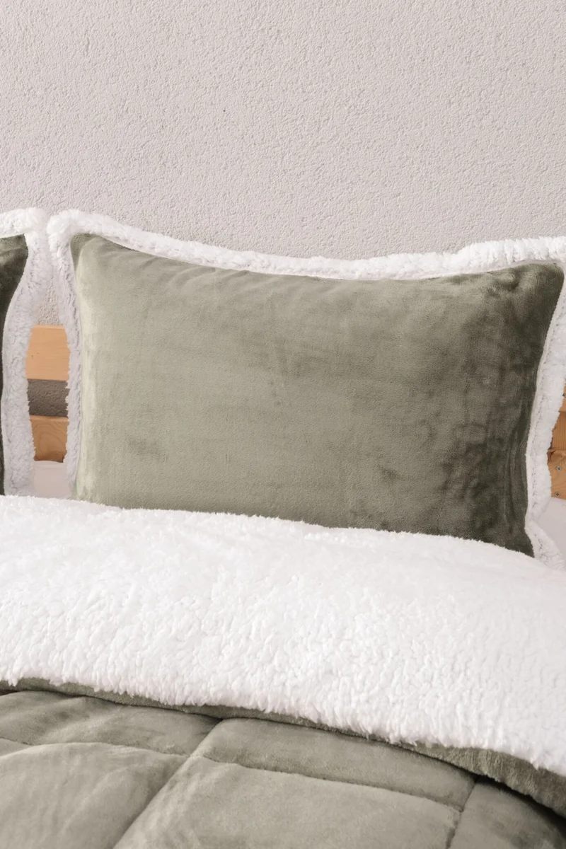 فافورا Comforter Single Blanket Set - Çağla Yeşil