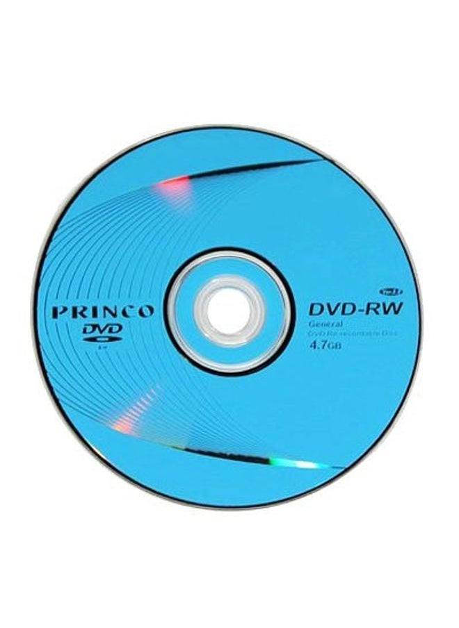 BURAQ 12cm Blank DVD-RW, 4.7GB, 10 pcs in one packaging,the price is for 10 pcs  - Image 1