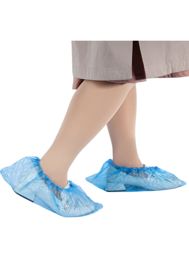 Temeiju Disposable Shoe Covers, Waterproof, For Home, Indoor, Computer Room, Students, Thickened, Non-Slip, Reusable, 200 Pieces - Image 1