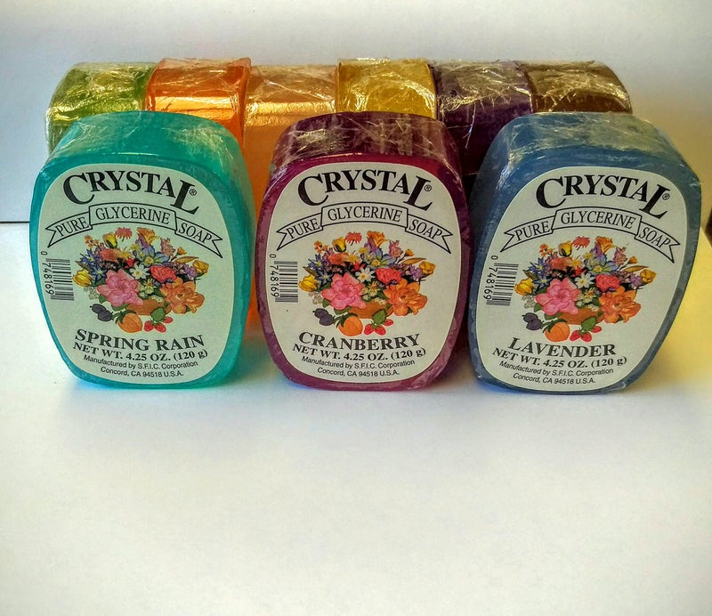 Crystal Glycerine Soap Bars 24 Fragrances (24 bars) - Image 3