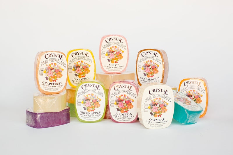 Crystal Glycerine Soap Bars 24 Fragrances (24 bars) - Image 1