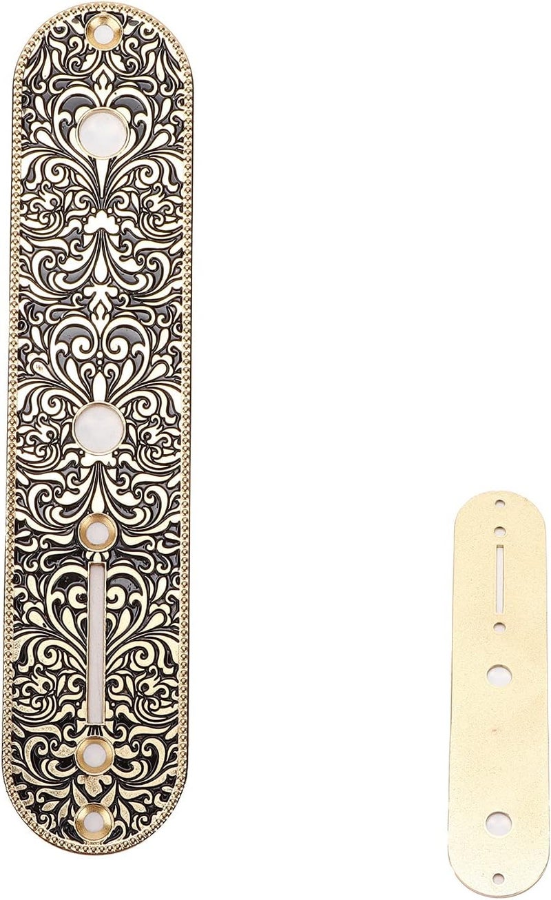 Moisture proof aqxreight Electric Guitar Control Plate Metal Carved Accessory Replacement Part for TL TELEBlack Electric Guitar Control PlateGuitar Contal Premium to Design (Gold) Multi-demand satisfied design Minimal design All condition fit Spec compliant trusted quality Wide daily application Riyadh Jeddah Dammam ship Global easy assemble picks Heat insulation layer Multi-source stock guarantee Assorted color options KSA market popular practical build Most item matching trendy design N/S/C nationwide deliver All territory compatible build All-season available stock Strong durable raw material Popular trusted craftsmanship Non sticky surface All-in-one local deliver plan Market aligned local stock Suburban residential ship Anti topple design Wide usage compatibility Multi usage - Image 4