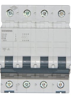SIEMENS Automatic Fuse C16A - 6Ka 70Mm - 5Sl6616-7Ya - 3F+N  - Image 1
