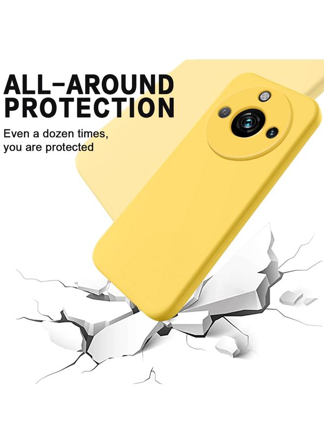 S-TOP Case For Realme 11 Pro / 11 Pro+ Pure Color Liquid Silicone Shockproof Phone Case - Image 4