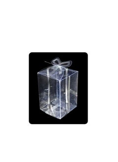 PVC Gift Boxes 7.5x7.5x11cm Pack of 12 Elegant Packaging for Your Special Gifts