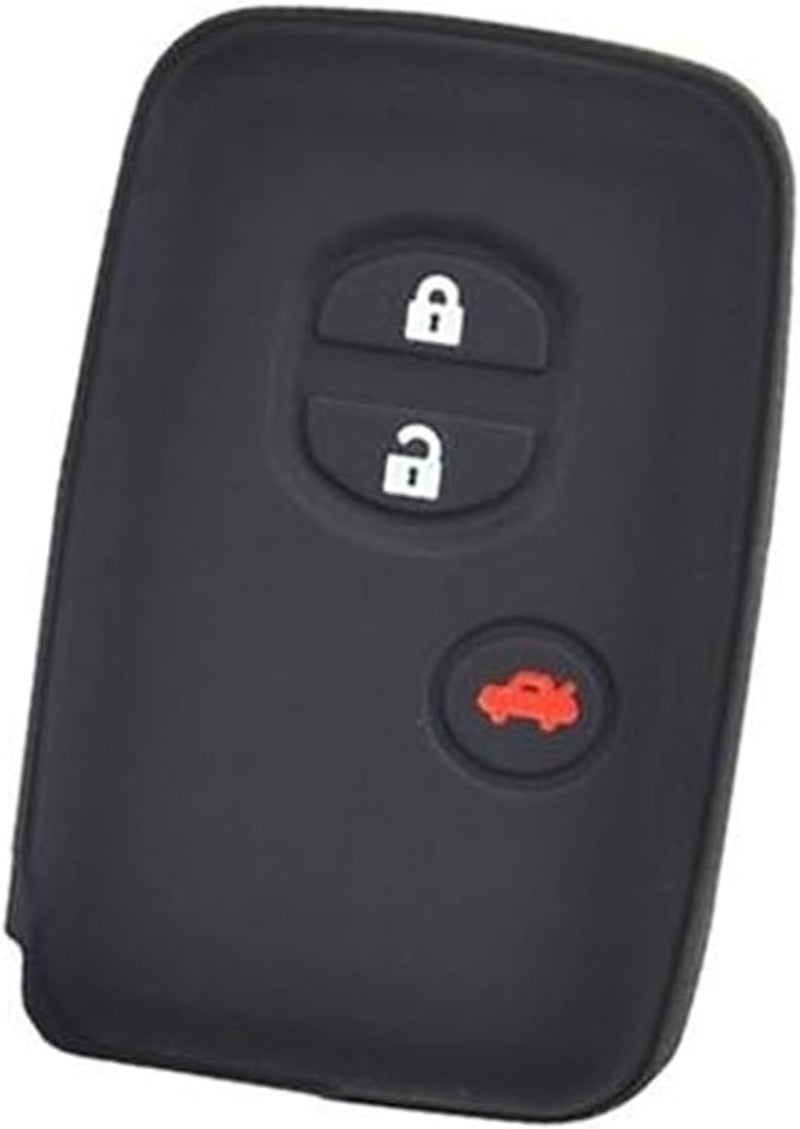 Wivplex 3 Button Silicone Car Key Fob Cover - Image 1