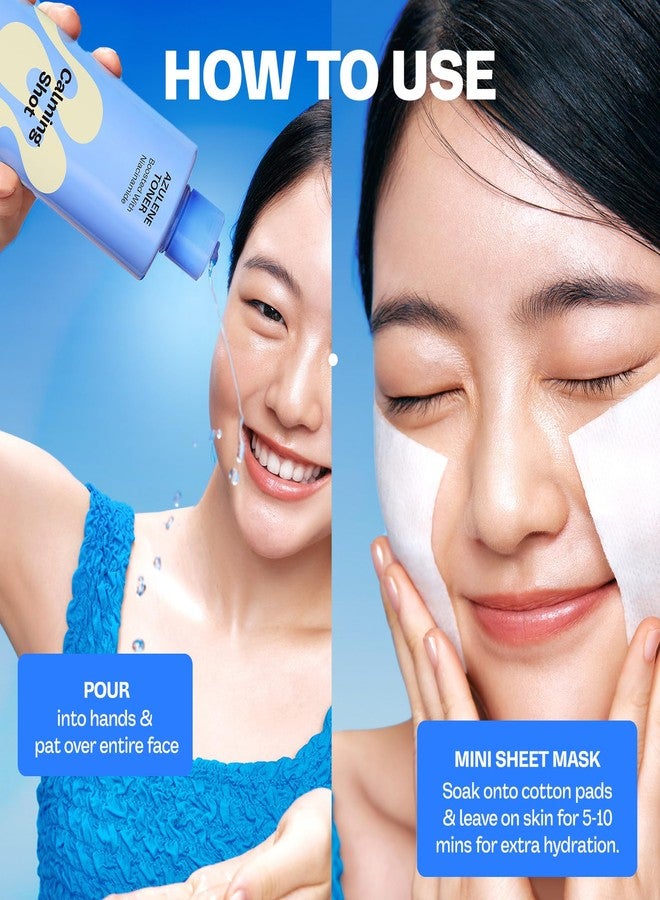 MAMONDE Calming Shot Blue Chamomile Azulene Toner | Soothing, Hydrating Non-Comedogenic Korean Skincare Toner | Best for Oily/Combo Skin - Image 5