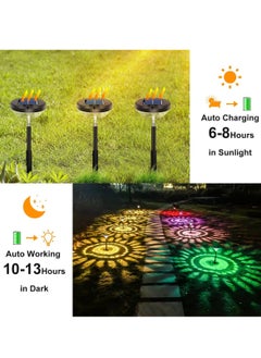Cool Baby COOLBABY Solar Street Light Outdoor Waterproof 6 Pack Solar Lights 2 Lighting Modes Bright Outdoor Solar Lights for Outdoor Courtyard Walkway Landscape  - Image 3
