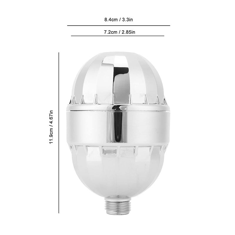 ARKZO Water Shower Head Filter for Hard Water 15 Stage High Output Water Softener to Remove Chlorine and Fluoride Soft Water Filtered with Vitamin A E Without Shower - Image 2